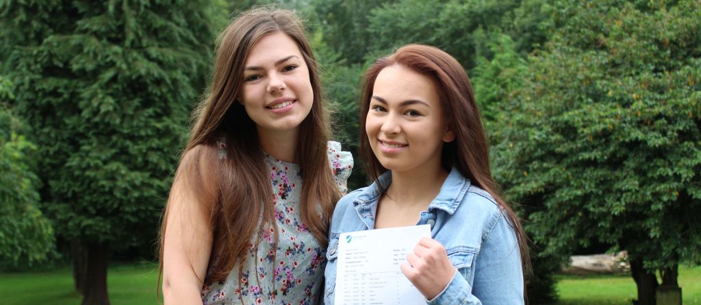 Sisters celebrate third set of straight A results