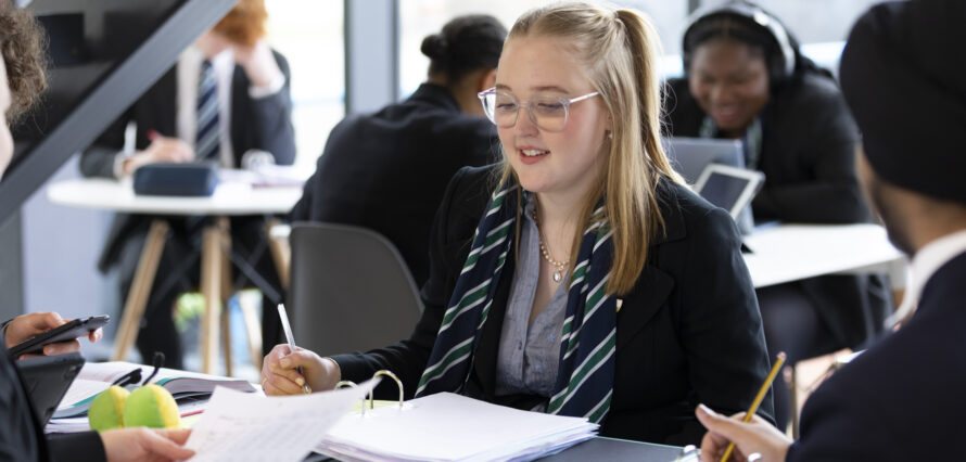 Sixth Form student