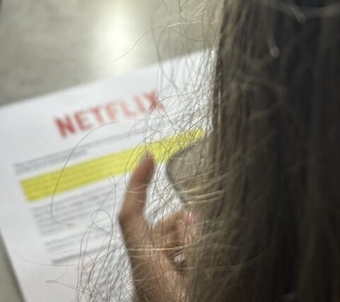 year 11 pupil filming netflix drama