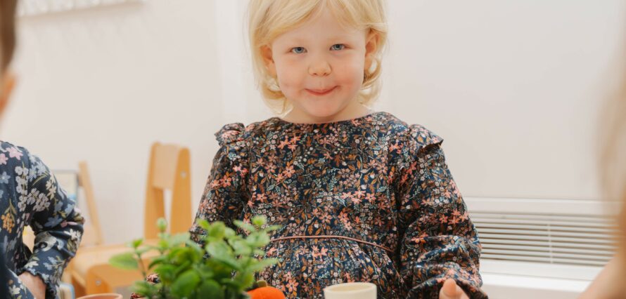 Riverbank Nursery Girl Playing